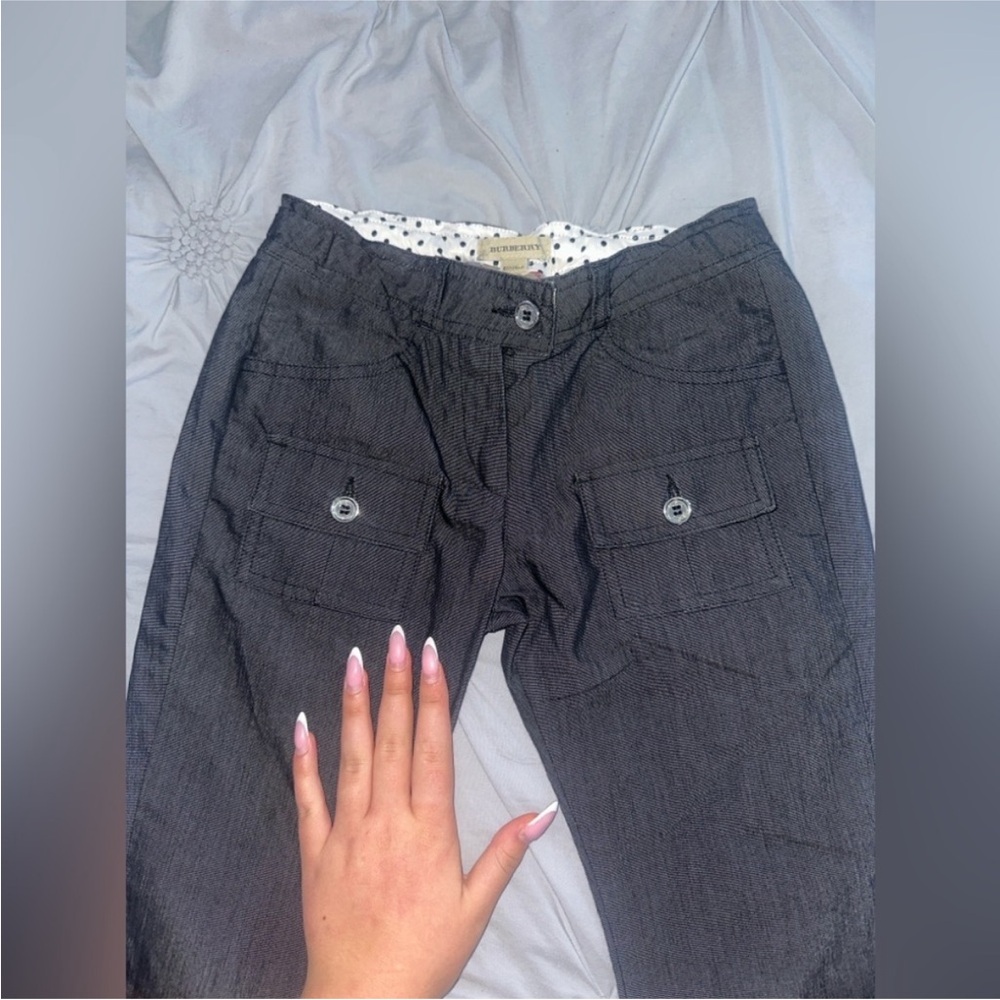 Burberry Gray Kids Bottoms